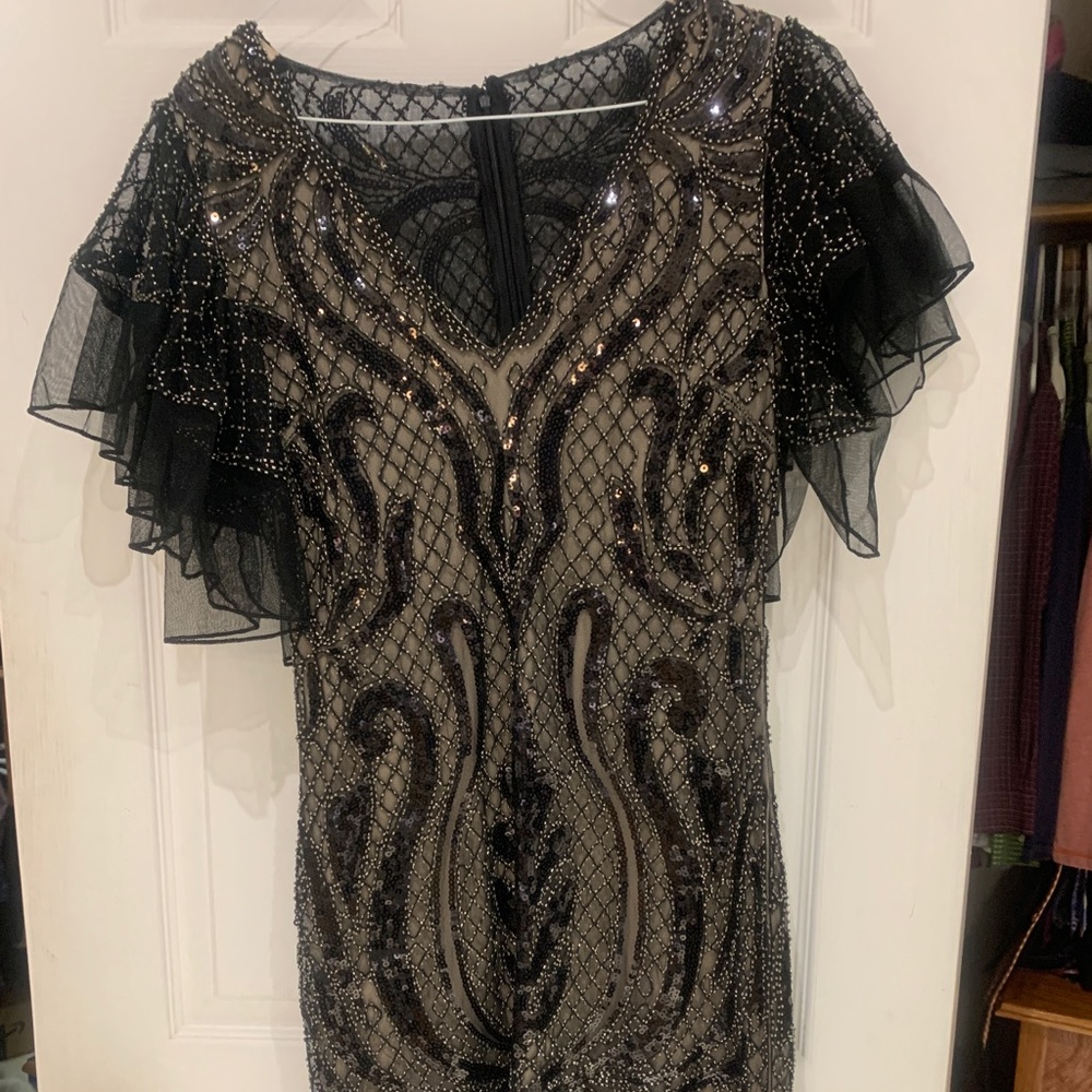 Beaded mini dress LuLus